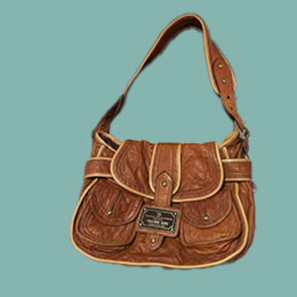 Gianni Bini Brown leather Purse